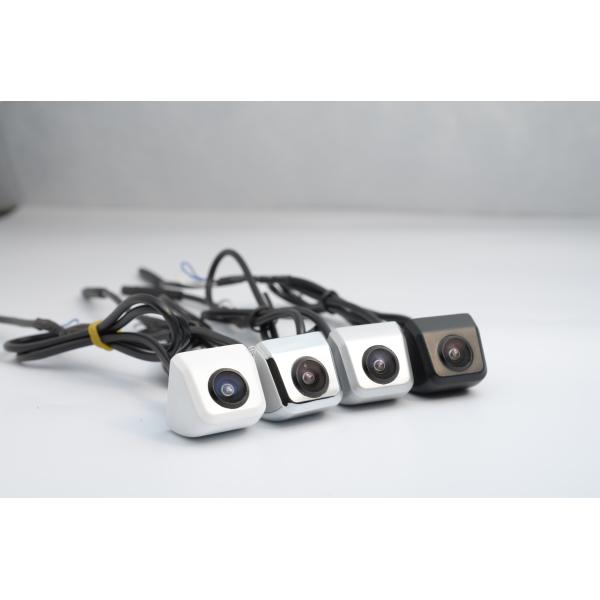 Mini Look Down Mounting Car Rear View Camera 4 Colors For Parking Guide Line