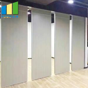 Sliding Folding Aluminium Frame Soundproof Acoustic Room Divider Partition For
