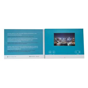 2017 New Product hot selling Custom Video Brochures 4.3" LCD Screen video book