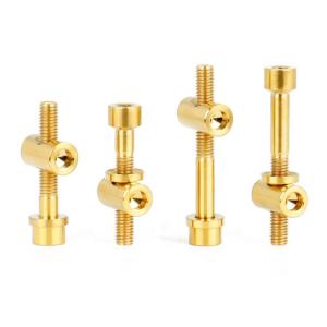 Bike Titanium Alloy Hexagon Flange Bolt Seatpost Fastening Non Magnetic