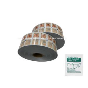 Flexography Printing Logo Custom Automatic Packaging Film Roll Laminated