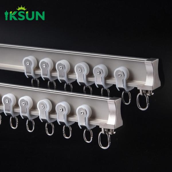 Buy Aluminum Alloy Curtain Track Fittings Modern Smart Home Curtain System at wholesale prices