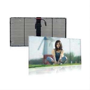Outdoor Transparent LED Display Screen High Brightness 500X1000mm