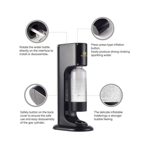 Food Grade PET Bubble Soda Machine