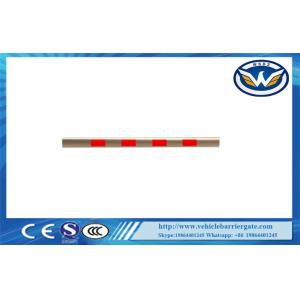 Aluminum Alloy Oval Straight Barrier Arm 6 Meters for Safety Boom Barrier Gate
