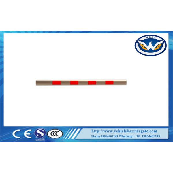 Aluminum Alloy Oval Straight Barrier Arm 6 Meters for Safety Boom Barrier Gate