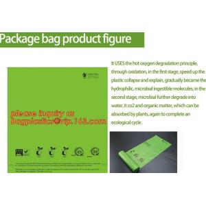 eco friendly biodegradable plastic compostable garbage bags, compostable