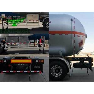 55000Ltr Gas Tank Semi Trailer Three Axles Lng Semi Trailer