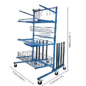Multifunctional Automotive Paint Racks Car Lifting Paint Racks High Quality