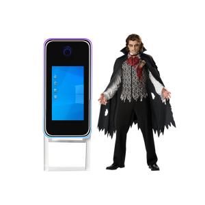 Led Frame Magic Mirror Photo Booth LCD Screen Magic Selfie Mirror