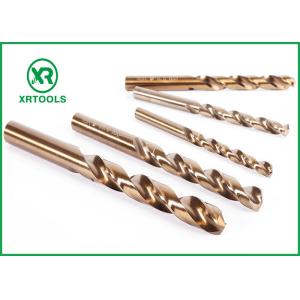 Amber Finished Flat Wood Drill Bit , Parallel Shank Circular Drill Bit