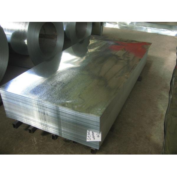 1250mm Hot Dipped Galvanized Steel Sheet AZ Coating Regular Spangle