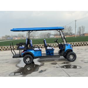 Independent Suspension 6 Passenger Electric Sightseeing Golf Cart
