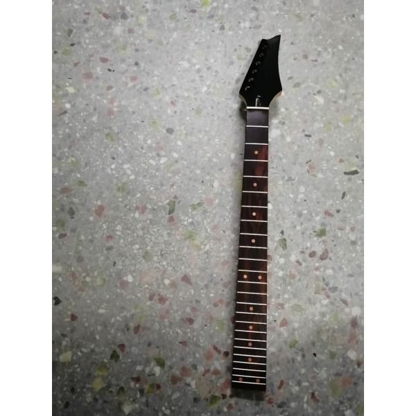 Custom Grand 22 Fret Roasted Maple Electric Guitar Neck for Handmade Tele Guitar Kits Gloss Finished with Bone Nut