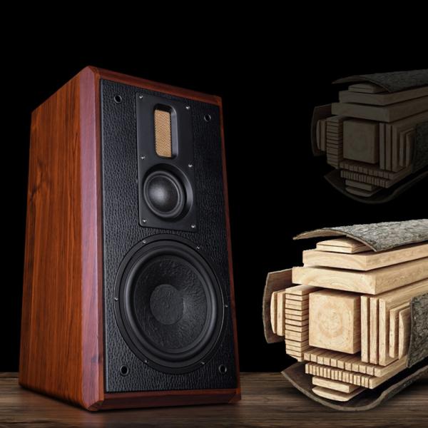 Vofull KH-510 Wireless Bookshelf Speakers with 8 Inch Woofer and Tube Amplifier