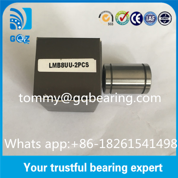1/2 inch Shaft dia Linear Motion Bearings with Chrome steel Material LMB8UU