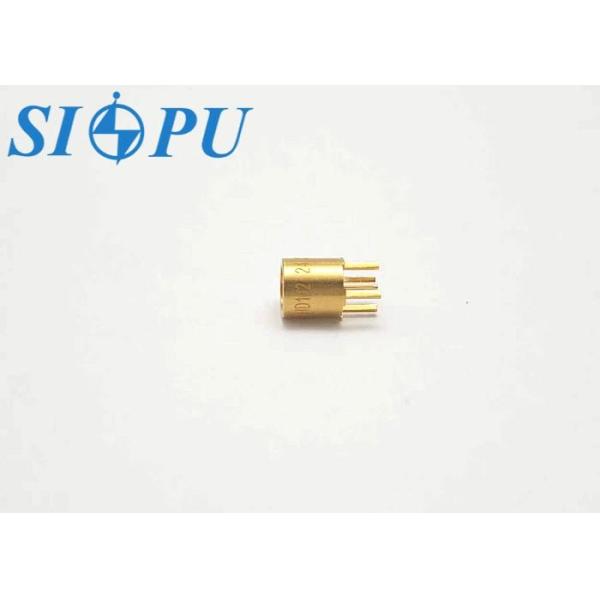 SMP Male Microstrip RF Coaxial Connector – PCB Solder Type, Gold-Plated