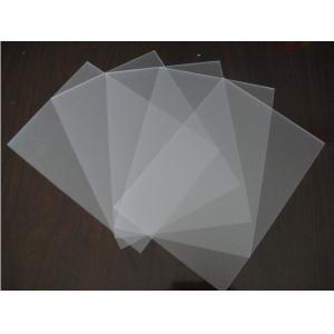 Rigid Glossy / Matte PVC Sheet , Printed Cover Translucent 0.2 Mm Plastic Sheet