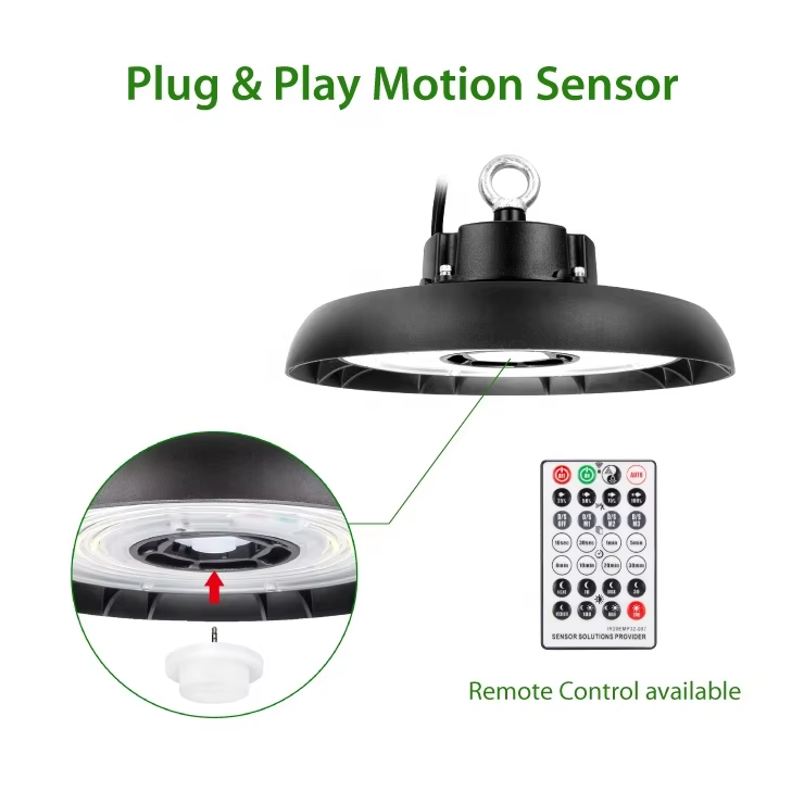 China ETL certified UFO high bay light with wide voltage input and high luminous efficiency (150-190lm/W) on sale