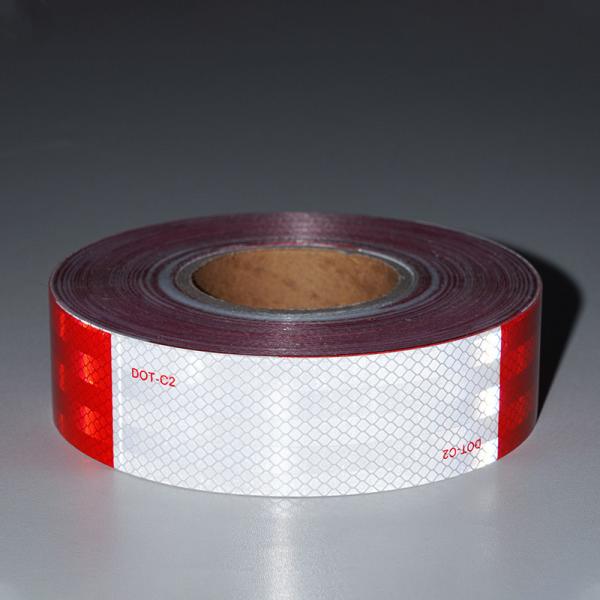 Buy Self-adhesive Conspicuity Truck Vehicle Trailer Dot C2 Reflective Tape at wholesale prices