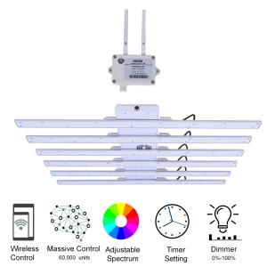 Fruit Vegetable LED Grow Light Bar Smart Control 650W High PPE 2.7μMol/J B6-9THS
