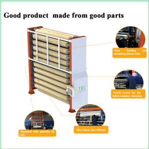 30 Roll Blind Inspection Hoist Machine 220V Rotary Fabric Roll Storage Carousel
