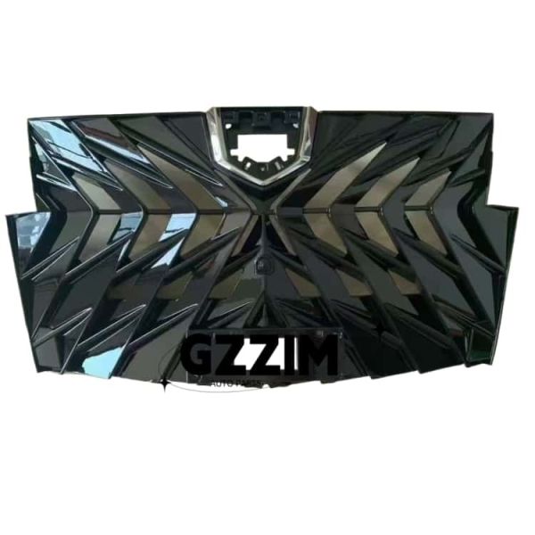 Buy Modified Car Front Bumper Grille Auto Grille Car Black Golden Middle Grilles For Toyota Alphard 2018 at wholesale prices