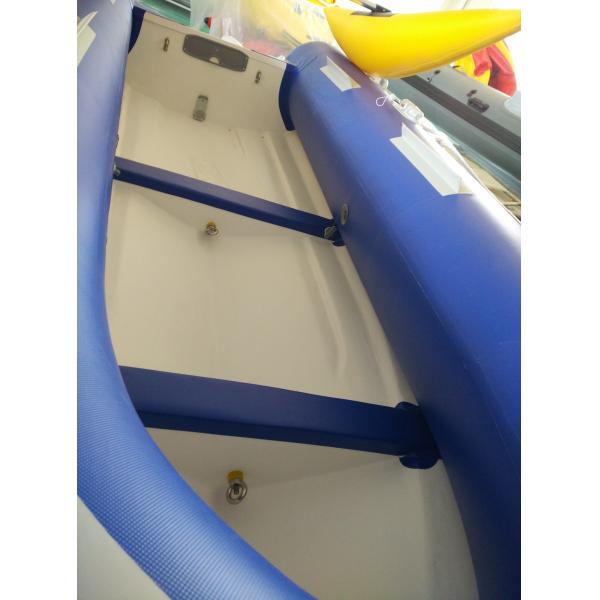 Buy 3 Chamber Foldable Inflatable Boat , Frameless Pontoon Fishing Boats 330cm at wholesale prices