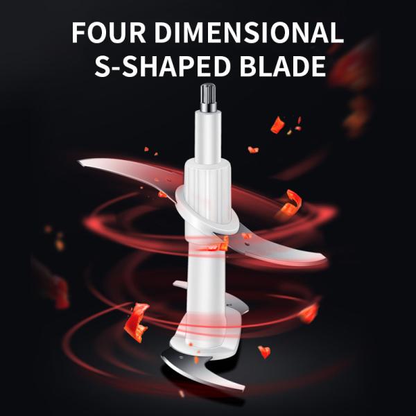 Large Capacity Pure Copper Motor Multifunction Grinder for Vegetable Cutting and Juicing