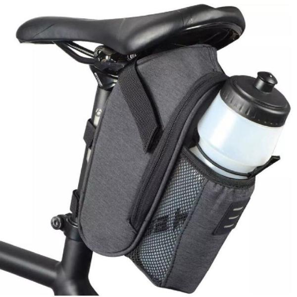Buy Rain Proof Travel Bike Saddle Bag With Double Zipper Pocket at wholesale prices