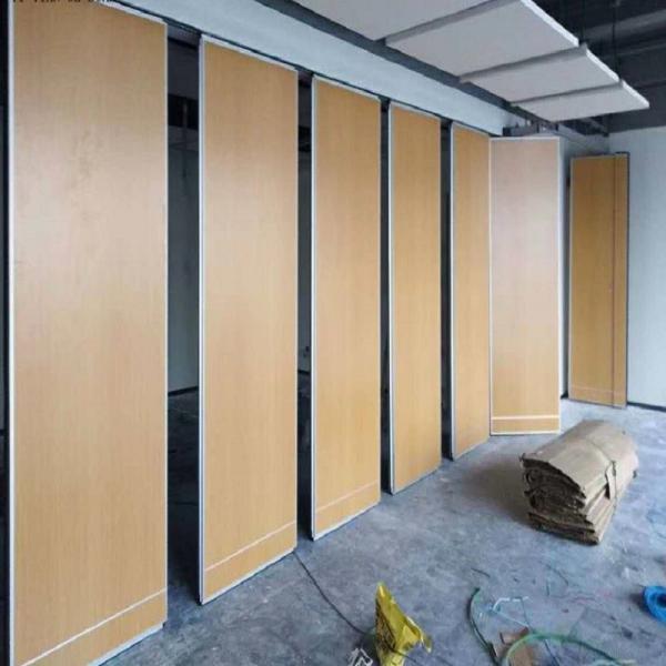 Buy Office Sliding Mobile Removable Room Partition Acoustical Room Dividers For Conference Room at wholesale prices