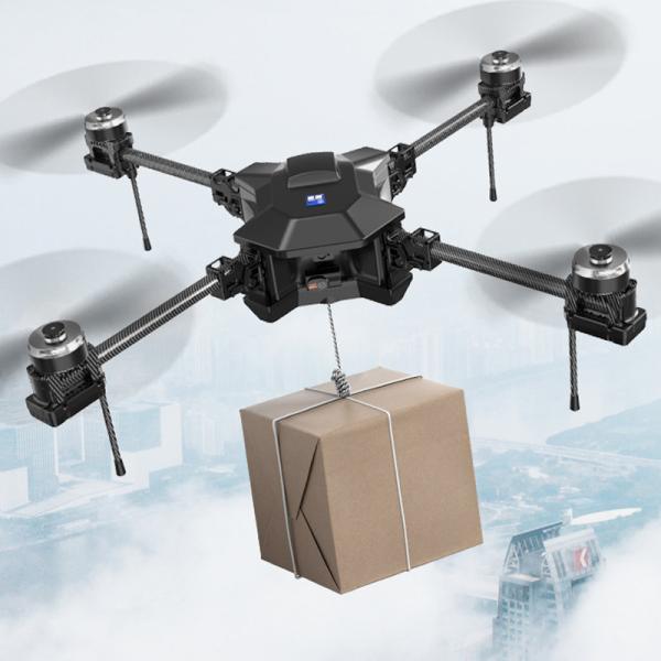 Buy Payload UAV 10KG/10KM/30 minutes/ Night Lighting And Dual Bottom Hooks Thrower Drone Delivery at wholesale prices