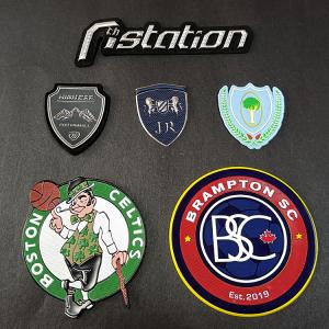 Custom Clothing Patches and TPU Badges with LED Flashing Magnetic and Nickel