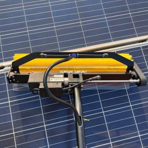 Solarshine Photovoltaic Panel Cleaning Brush with Aluminum Alloy Frame Cold