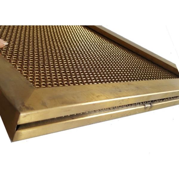 Buy Spraying Color Flexible Mesh Type Privacy Ceiling Panel With Replaceable Frame at wholesale prices