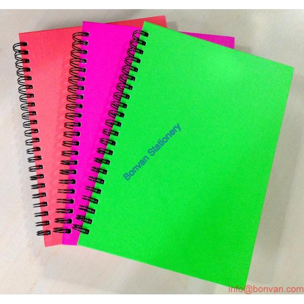 Buy colorful customized office use wire spiral notebook,spiral notebook,office use notebook at wholesale prices