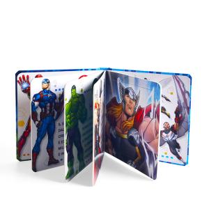 Custom Cardboard DIY Puzzle Book Hot Stamping For Kids