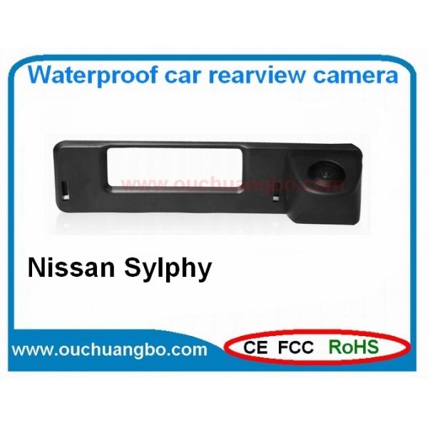 Ouchuangbo HD CCD night vision waterproof camera for Nissan Sylphy OV7950 chip Ip68 OCB-T6830