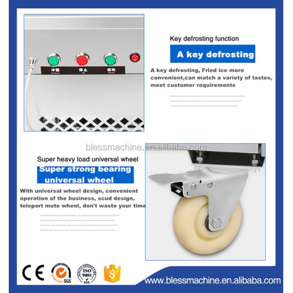 23 Years Homemade Ice Cream Rolls Maker High Productivity and Design for 2022 Market