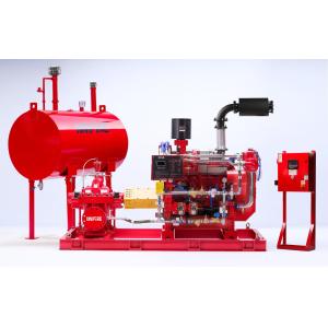 500-5000 GPM Flow Rate Low Speed Diesel Engine Fire Pump Driver with Cooling Unit Heat Exchange and Flow Rate 500-5000 GPM