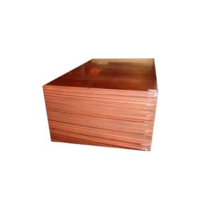 C1100 C5210 C2680 Red Copper Galvanized Sheet for Decoration in Wooden Box