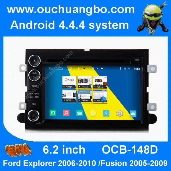 Ouchuangbo audio dvd stereo navi multimedia Ford Explorer 2006-2010 with aux BT miror link android 4.4 OS