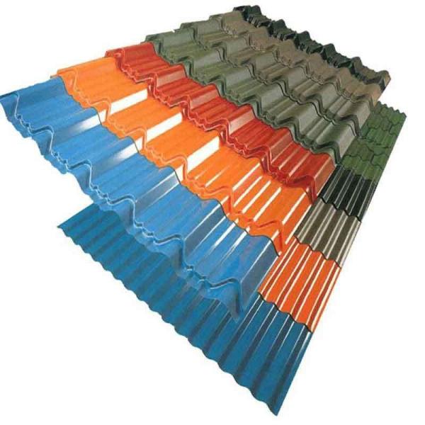 Custom Corrugated Roof Sheet PPGI Roofing Tile 0.5mm Cold Rolled Galvanized