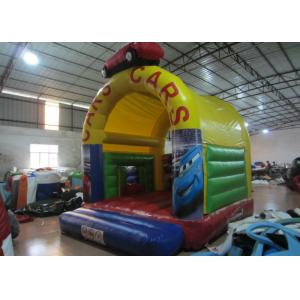 Simple cars arch roof inflatable combo & inflatable combos bouncer / 3 in 1
