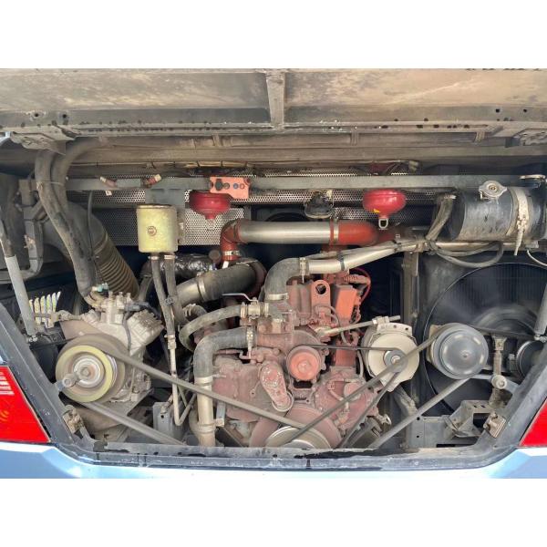 Current New Arrival Used Higer KLQ6115 Coach Bus 51 Seats Diesel Engine Used Bus Half Yuchai Run Good