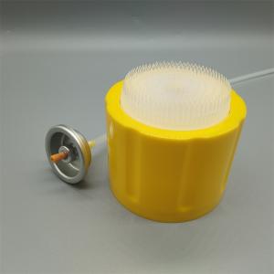 Professional Car Care Foam Cleaner Valve with Integrated Brush Cap