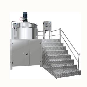 Multi Function Cosmetic Stainless Steel Mixing Tank 75rpm 600L