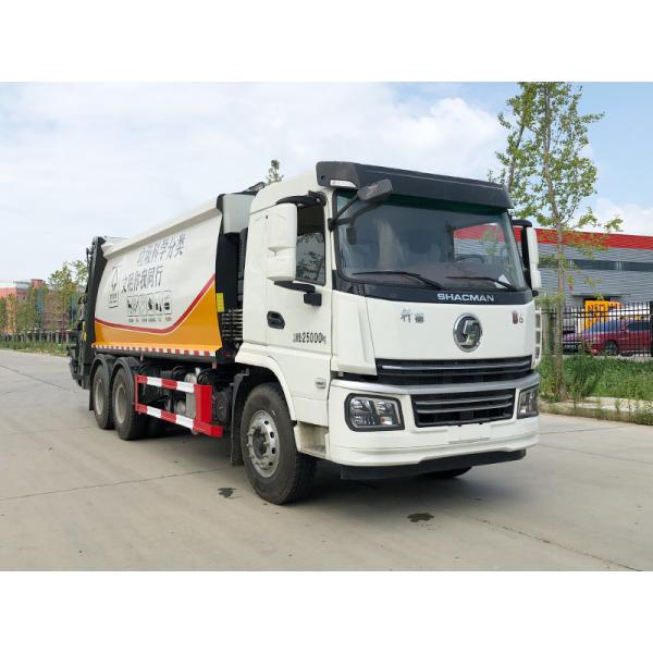 Buy Automatic Compressed Garbage Truck High Capacity Rubbish Bin Truck at wholesale prices