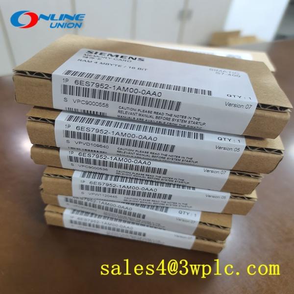 Buy 6ES7952-1AM00-0AA0 SIEMENS  RAM Memory Card For S7-400 at wholesale prices