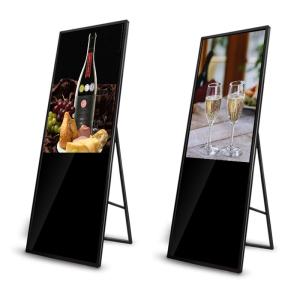 350cd/M2 HDMI Folding Portable Digital Signage 1920x1080 Screen